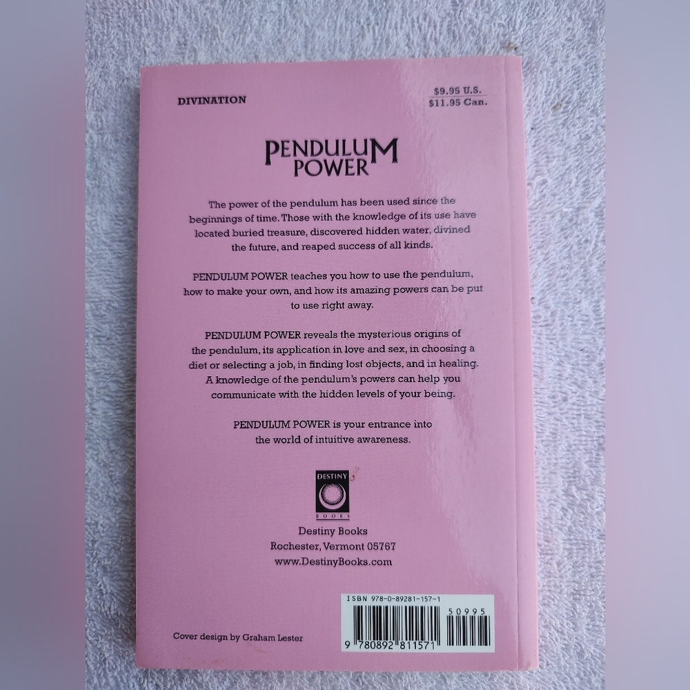 Pendulum Power Book with Blue Cover Art - Picture 2 of 3